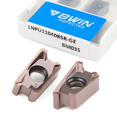 Utensile per tornio CNC in acciaio inossidabile con inserto in metallo duro personalizzato LNPU110408 SR GE